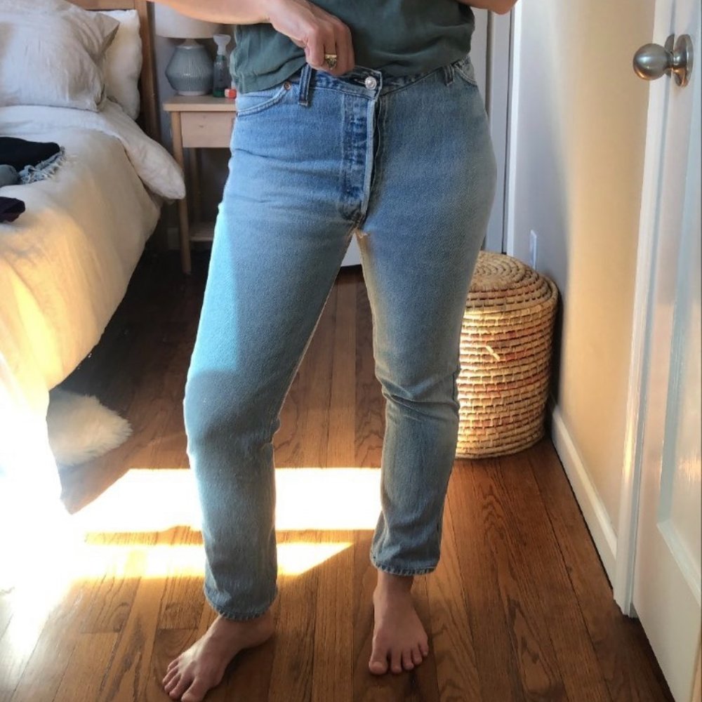 LEVI's Re/done Straight Leg Jean